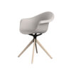 Incasso Swivel naslanjač With Wooden Legs – Vondom – pogled 5 Incasso Swivel naslanjač With Wooden Legs Vondom – pogled 5