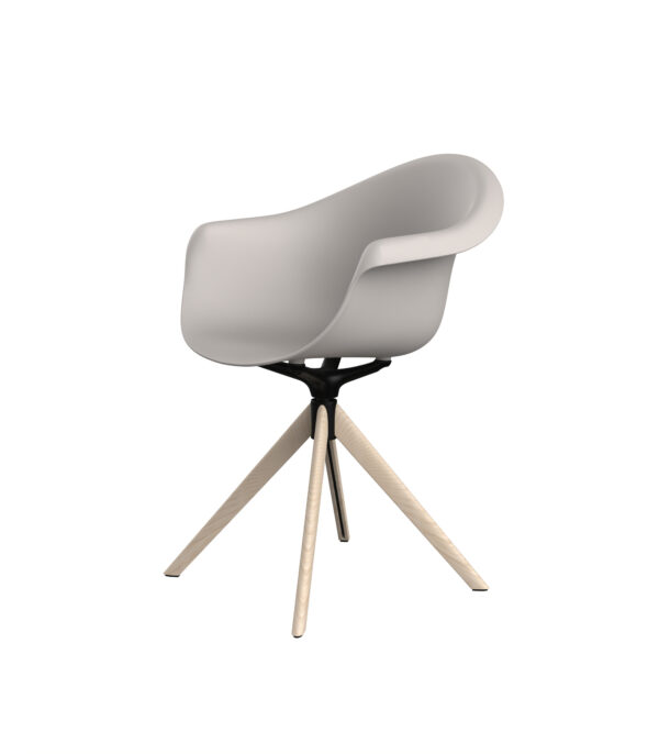 Incasso Swivel naslanjač With Wooden Legs – Vondom – pogled 5 Incasso Swivel naslanjač With Wooden Legs Vondom – pogled 5