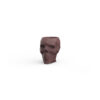 Skull nano korito – Vondom – pogled 1 Skull nano korito Vondom – pogled 1