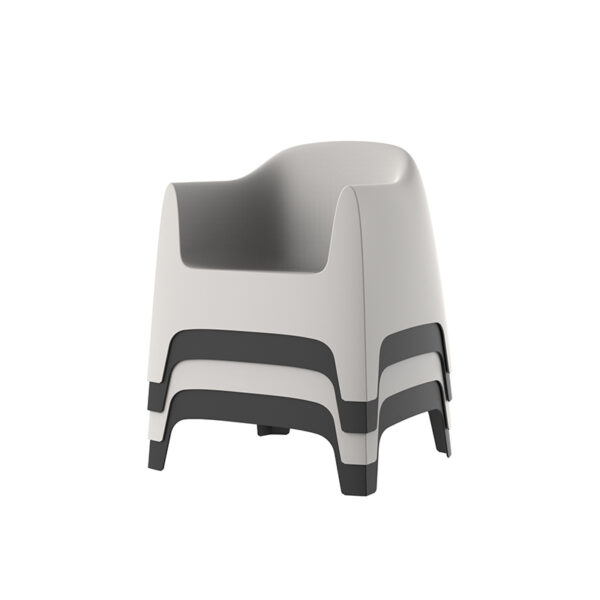 Solid lounge fotelj – Vondom – pogled 4 Solid lounge fotelj Vondom – pogled 4