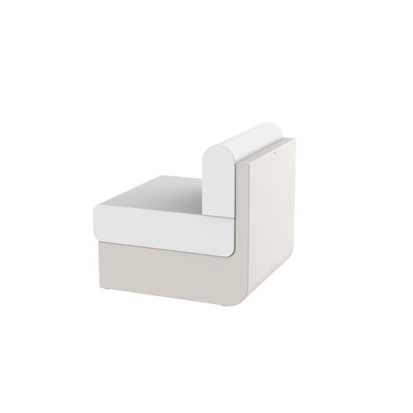 Ulm modularna zofa Vondom – pogled 1
