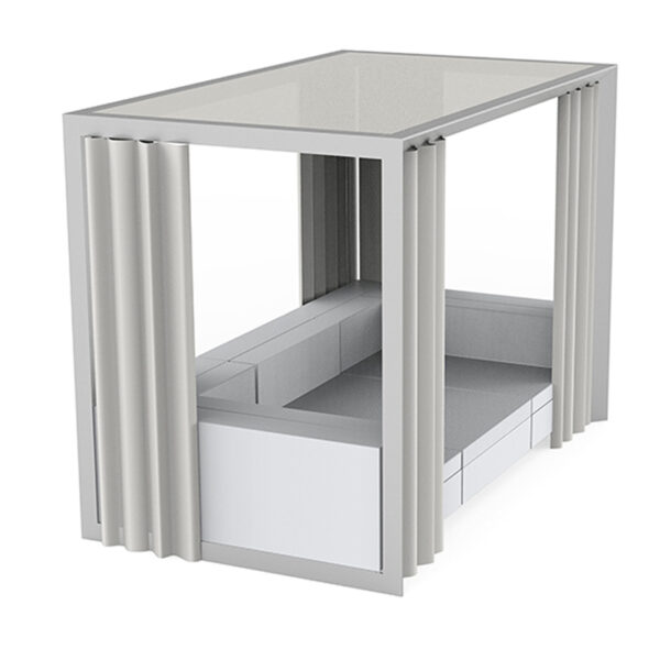 Vela Pavilion 305x182x215 Vondom – pogled 2