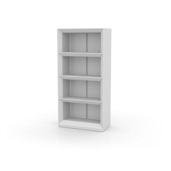 Vela Shelving System 100x50x20 – Vondom – pogled 2 Vela Shelving System 100x50x20 Vondom – pogled 2