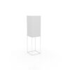 Vela visok Cube svetilka 40x40x152 – Vondom – pogled 1 Vela visok Cube svetilka 40x40x152 Vondom – pogled 1