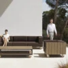 VINEYARD LARGE klubska miza wheel